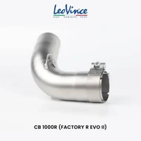 Leovince Adaptor Slip On 48,5 Ke 50mm CB1000r CB 1000r Sambungan Knalpot Original