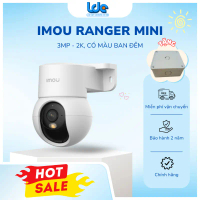 Camera Wifi iMOU Ranger Mini - K2MP 3MP, có màu đêm, có loa mic đàm thoại 2 chiều, quay quét 360 độ