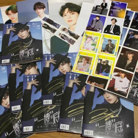 Wang Yibo's autograph: Times Magazine Collection Edition Commemorative Special Issue+Bookmarks+Signa