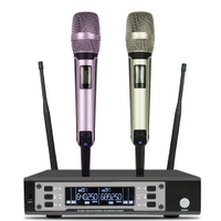 EW135G4 SKM9000 雙通道無線一拖二麥克風家用會議K歌KTV演出話筒【Snowbelle優選】