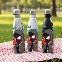 Tumbler Spider Man Botol Minum Aesthetic Stainless Steel Tumblr Coffee CUP 500 ML Termos Tahan Dingi