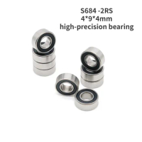 Special bearing S684 2RS micro stainless steel bearing 4*9*4mm deep groove ball bearing