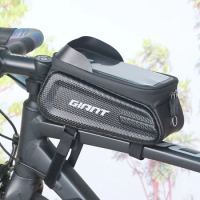 XTC800/820/ESCAPE flat handlebar road mountain bike front beam package touch screen saddle bag