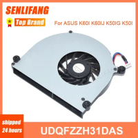 Genuine New For ASUS K60I K60IJ K50IG K50I UDQFZZH31DAS DC5V 0.30A 4pin 4wire CPU Cooling Fan