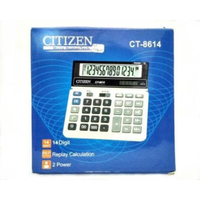 สวัสดิกะ ✔ True Citizen 868 เครื่องคิดเลข 12 หลัก CT-8614 14 หลัก หน่วยความจํา เล่นซ้ําได้ ขนาดใหญ่