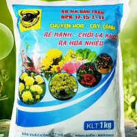 PHÂN BÓN NPK ĐẦU TRÂU 17-15-7+TE GIÚP KÍCH RA RỄ, CHỒI LÁ KHỎE - 1KG