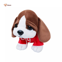 Istana Boneka Boneka Anjing Puppies Hush Dog Series Hoodie Bersuara Premium Hadiah