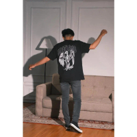 SCAPP | VULTURES V2 BLACK| OVERSIZED TEE