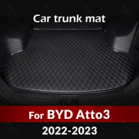 Car Trunk Mat For BYD Atto 3 2022 2023 Custom Car Accessories Auto Interior Decoration