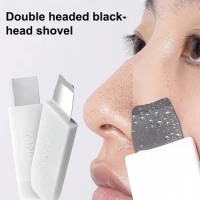 Double Headed Manual Pore Cleaning Shovel Remove Blackheads And Facial Mask Nose Face Exfoliator Dee