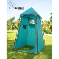 Vidalido High Quality 120²*220CM Outdoor Shower Beach Change Dressing Toilet Camping Movable Tent Fishing Pergola