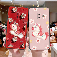 Ốp lưng dành cho Samsung J6 2018 / J6 Plus / J6+ mẫu chú Ngựa Tết Lucky tiền cute