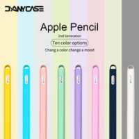 IPad แอปเปิ้ลดินสอ2 Gen ซิลิโคน Apple ดินสอดินสอหนัง iPad Touch Screen ปากกา iPad อุปกรณ์เสริม