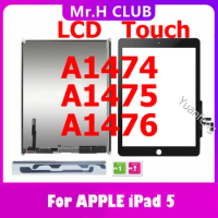 Touch + LCD High Quality Hor iPad Air 1 Touch Screen for iPad 5 A1474 A1475 A1476 Screen Touch Panel Digitizer Assembly