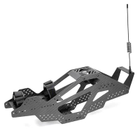 Thân Vỏ Khung Sửa Đổi Leo Núi Bằng Sợi Carbon, Cho Xe Tải Bánh Xích Điều Khiển Từ Xa Axial SCX10 Cap
