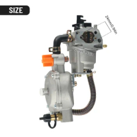 Brand New Carburetor Kit Gasoline Generator 1 Set 168F 170F 2-3KW 220/110 (V) V 42mm Accessories Parts 0.03-1.56KPA