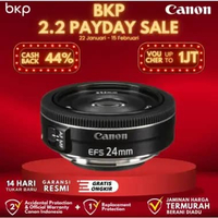 BKP Canon EF-S 24mm f/2.8 STM Lensa Kamera