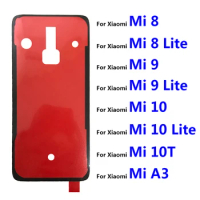 Back Battery Cover Door Sticker Adhesive Glue Tape For Xiaomi Mi 8 9 10 Mi8 Mi9 Mi10 10T Lite Pro A3 Redmi Note 7 8 9 9s 10 Pro