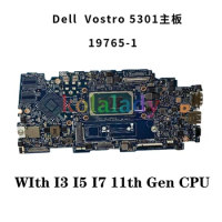 19765-1 For Dell Inspiron 7400 7300 5301 Laptop Motherboard WIth I3 I5 I7 11th Gen CPU CN-0RWTPD 0RWTPD RWTPD Mainboard