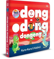 Noura Kids - Buku Anak Seri Odong Odong Dongeng Boardbook - Cerita Anak Republish - Mizan Kura-kura 