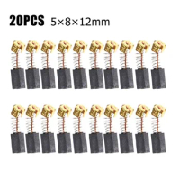 20pcs Carbon Brushes For Makita Electric Motor CB85 CB57 CB64 191627-8 Angle Grinder Graphite Brush For Rotary Tool