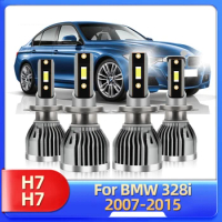 LSlight Led Headlight Bulb Car Lights 110W/Pair 12V Auto Headlamps For BMW 328i 2007 top 2015 2008 2009 2010 2011 2012 2013 2014