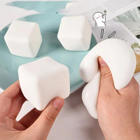 Squishy Tofu Stress Balls Autism Sensory Toys Stress &amp; Anxiety Relief Fidget Toys Dough Water Ball Gifts Bulk for Adults Kids