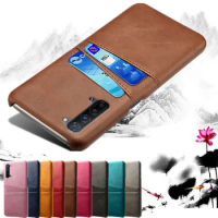 For OPPO Find X2 Lite Reno ACE 2 3 4 Pro Credit Card Vintage PU Leather Wallet Case For Oppo Find X2 Neo Realme 6 C11 X50 Pro