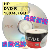 惠普 HP LOGO DVD-R 16X 4.7GB 空白光碟片 100片