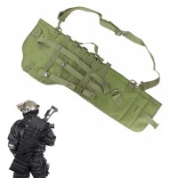 Tactical Molle Shotgun Scabbard Holster, Rifle Sling Case Bag for Hunting, Outdoor Shotgun