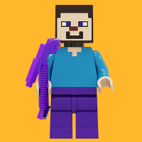 minecraft toys Compatible with building blocks Children birthday GIFT Compatible with Minecraft C