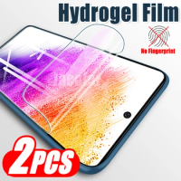 2pcs Hydrogel Film For Samsung Galaxy A33 A53 A73 A52s A52 5G 4G Samsun Sansun A 53 73 52 s 52s 5 4 G Water Gel Screen Protector