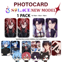 CETAK PHOTOCARD 2R 1 SISI DENGAN KUALITAS GAMBAR TERBAIK PCH NEW MODEL EDITION VTUBER SOL4ACE AKA VI