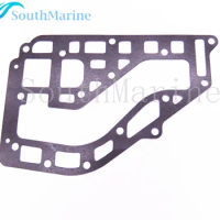 Boat Motor 6K8-41124-A1 Exhaust Outer Cover Gasket for Yamaha 2-Stroke 25HP 30HP Outboard Engine