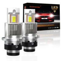D2S D4S LED Headlight 1:1 Canbus 60000LM 140W D1S D3S D2R D4R LED Car Light 6000K,Plug &amp; Play