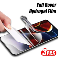 3pcs Hydrogel Film Screen Protector For Motorola Moto Edge 40 40 Pro/Edge 30/Edge 30 Ultra/Edge 30 Fusion