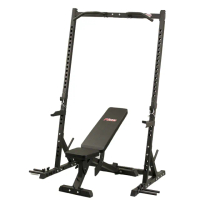 【Fitek】深蹲架／舉重架含調整型舉重椅 臥推架/臥推槓鈴架(重訓椅／蹲舉架／重訓架／附引體向上)