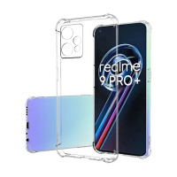Realme 9 Pro+ 6.4吋 透明加厚四角防摔氣囊手機殼(Realme9Pro+保護殼)