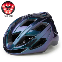 Bicycle Cycling Helmet With Taillight Integrated Mountain Road Bike Helmet Men And Women Outdoor Spo