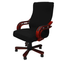 Office Chair Covers Stretch for Computer Chairs Elastic Universal Rotating Lift Armchair Cover Protector Boss Swivel Chair Cover