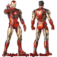 MAFEX 195 1/12 Scale Male Soldier Iron Man MK85 Avengers:Endgame Battle Damaged Edition Full Set 6-inch Action Figure Doll