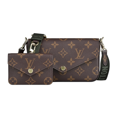 Louis Vuitton LV Felicie strap & go Brown ref.258700 - Joli Closet
