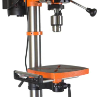 4214T 5-Amp 12-Inch Variable Speed Cast Iron Benchtop Drill Press with Laser and Work Light Features a 5-amp induction motor