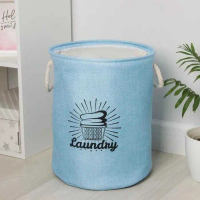 Keranjang Baju Kotor Kapasitas Besar Laundry Bag Polyester Foldable