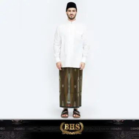 Sarung BHS Excellent Gold Motif E57 JGM SJ Olive