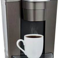 Keurig K-Elite Single-Serve K-Cup Pod Coffee Maker, Brushed Slate, 12 oz. Brew Size