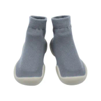 Children's socks, shoes, boys and girls' shoes, children's jelly shoes, solid color baby children's walking shoes, socks