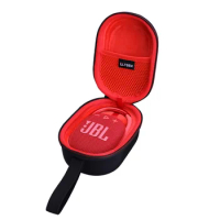 LTGEM EVA Hard Case for JBL Clip 5 Portable Speaker With Bluetooth-red