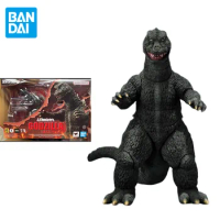 Bandai Original Anime Figure S.H.MonsterArts Godzilla 1972 Action Figure Collectible Model Ornaments Toys for Kids Gift