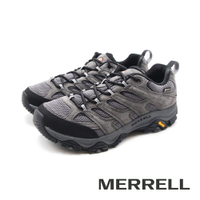 MERRELL(男)MOAB 3 GORE-TEX防水經典登山健行鞋 男鞋-寬楦灰